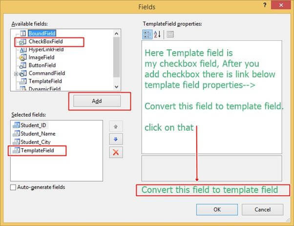 Delete Selected Rows From Gridview in ASP.Net